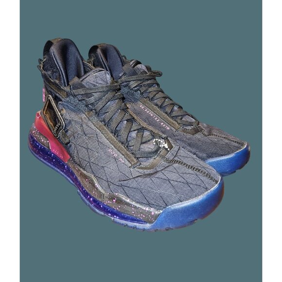 Air Jordan Pronto Max 720 Black/Racer Blue/Hyper Violet Sneakers Men Size 9.5
